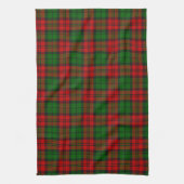 Linge De Cuisine Blackwatch Campbell Tartan Red Green Plaid (Vertical)