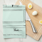 Linge De Cuisine Blâme de bureau (Quart Plié)