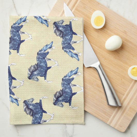 Linge De Cuisine Blámóða 2 (Quart Plié)