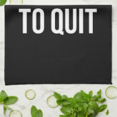 Linge De Cuisine Blanc drôle trop adapté de noir de citations de (Plié)