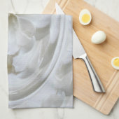 Linge De Cuisine Blanc ivoire (Quart Plié)