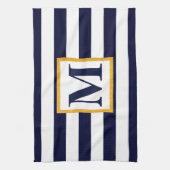 Linge De Cuisine Blancs et Bleus (Vertical)