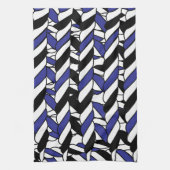 Linge De Cuisine Blancs noirs (Vertical)