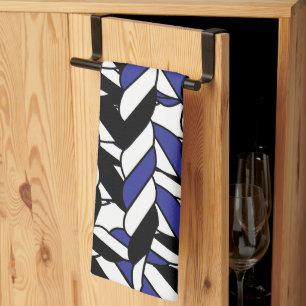 Linge De Cuisine Blancs noirs