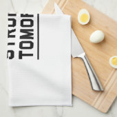 Linge De Cuisine Blessure aujourd'hui plus forte demain (Quart Plié)