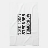 Linge De Cuisine Blessure aujourd'hui plus forte demain (Vertical)