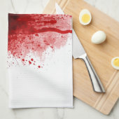 Linge De Cuisine blessure sanglante de fusil de chasse (Quart Plié)