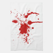 Linge De Cuisine Blessure sanglante d'éclaboussure de sang saignant (Vertical)