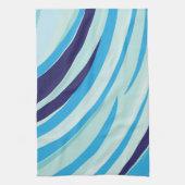 Linge De Cuisine Bleu Abstrait Bleu Bleu Bleu Bleu Bleu (Vertical)