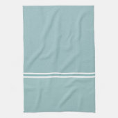 Linge De Cuisine Bleu bébé moderne rayures chic moderne élégant (Vertical)
