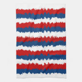 Linge De Cuisine Bleu, blanc et rouge Cool (Vertical)