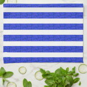Linge De Cuisine Bleu Chic (Plié)