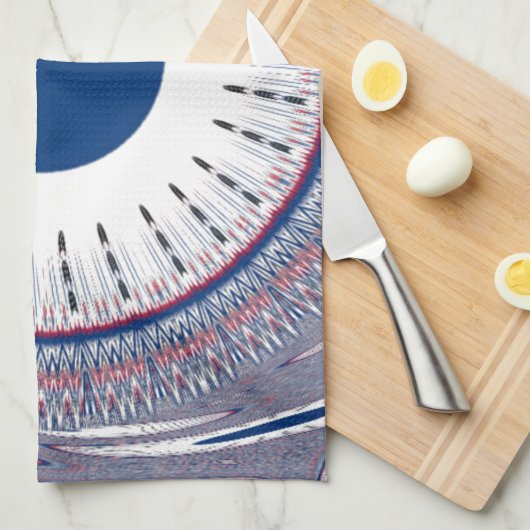 Linge De Cuisine Bleu chic (Quart Plié)