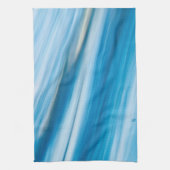 Linge De Cuisine Bleu de mer Abstrait (Vertical)