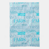 Linge De Cuisine Bleu de Paris (Vertical)