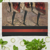 Linge De Cuisine Bleu de Sacre ! (Plié)