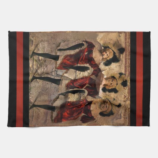 Linge De Cuisine Bleu de Sacre ! (Horizontal)