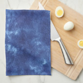 Linge De Cuisine Bleu de teinture d'indigo japonais (Quart Plié)