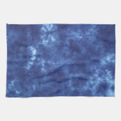 Linge De Cuisine Bleu de teinture d'indigo japonais (Horizontal)