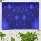 Linge De Cuisine Bleu Éblouissant (Plié)