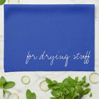 Linge De Cuisine Bleu égyptien personnalisé