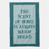 Linge De Cuisine Bleu essence - Blanc (Vertical)