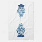 Linge De Cuisine Bleu et blanc Ginger Jars (Vertical)