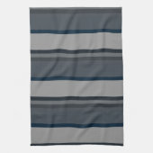 Linge De Cuisine Bleu et gris (Vertical)