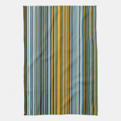 Linge De Cuisine Bleu et jaune (Vertical)