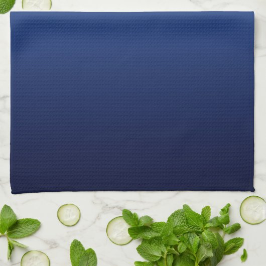 Linge De Cuisine Bleu Foncé (Plié)