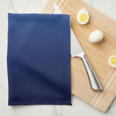 Linge De Cuisine Bleu Foncé (Quart Plié)