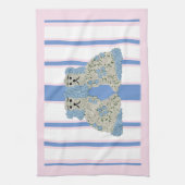 Linge De Cuisine Bleu Ginger Jar Jars Magnolia Staffordshire Chiens (Vertical)