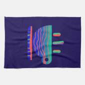 Linge De Cuisine Bleu Gradient Coffee Breve (Horizontal)