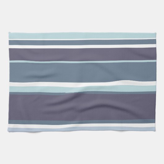 Linge De Cuisine Bleu-gris (Horizontal)