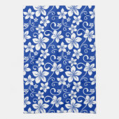 LINGE DE CUISINE BLEU HAWAII (BLEU ROYAL) (Vertical)