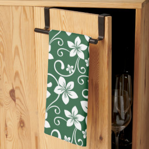 LINGE DE CUISINE BLEU HAWAII (VERT FORESTIER)