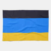 Linge De Cuisine Bleu jaune (Horizontal)