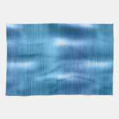 Linge De Cuisine Bleu métallique Aqua (Horizontal)