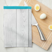 Linge De Cuisine Bleu moderne (Quart Plié)
