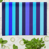 Linge De Cuisine Bleu multiton (Plié)