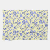 Linge De Cuisine Bleu Pays Français (Horizontal)