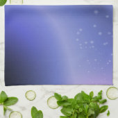 Linge De Cuisine Bleu pervenche (Plié)