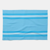 Linge De Cuisine Bleu pointu (Horizontal)