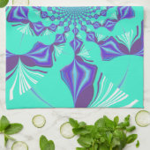 Linge De Cuisine Bleu précieux (Plié)