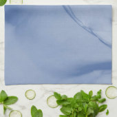 Linge De Cuisine Bleu stratifié (Plié)
