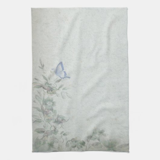 Linge De Cuisine Bleu vintage (Vertical)