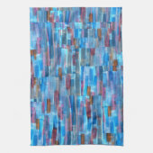 Linge De Cuisine Bleu Violet (Vertical)