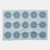 Linge De Cuisine Bleue Daisy (Horizontal)