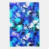 Linge De Cuisine Bleus gras (Vertical)