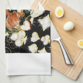 LINGE DE CUISINE BLING POO (Quart Plié)